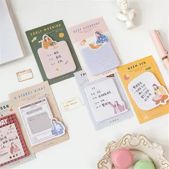 30 Sheets Novelty Nice Day Series Memo Pad Kawaii Sticky Notes School Office Writing Pad Message Card Note Pad Paper Bookmarks
30 Sheets Novelty Nice Day Series Memo Pad Kawaii Sticky Notes School Office Writing Pad Message Card Note Pad Paper Bookmarks