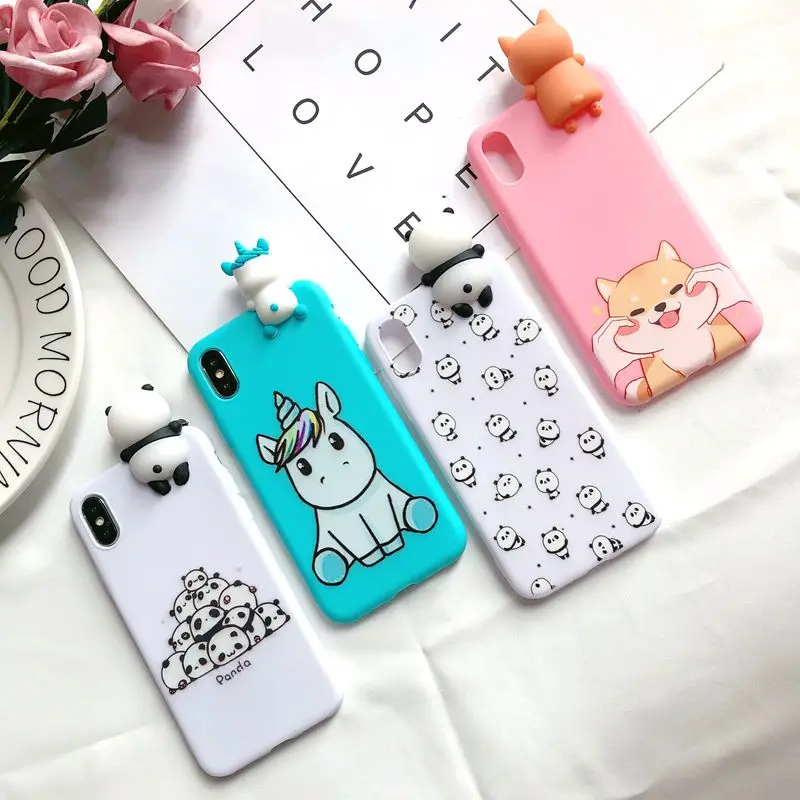 Coque for iPhone 7 iPhone XS Max Case Etui 3D Panda Unicorn Silicon Case on for Funda iPhone X XR XS 6S 6 7 8 Plus 5 5s se Case
Coque for iPhone 7 iPhone XS Max Case Etui 3D Panda Unicorn Silicon Case on for Funda iPhone X XR XS 6S 6 7 8 Plus 5 5s se Case