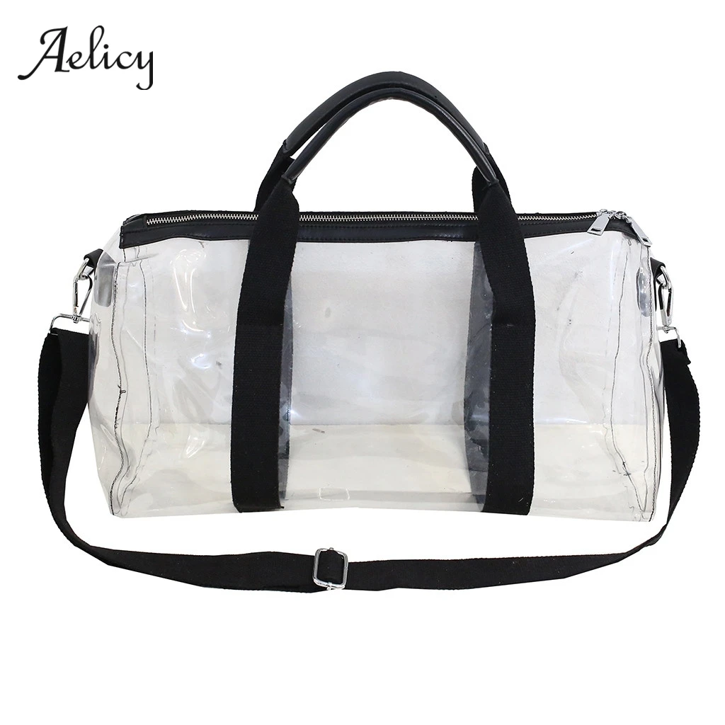 Aelicy Transparent Travel Bag Women Waterproof Oxford Hand Luggage Bag Clear Transparent Travel Duffle Bags Packing Cubes
Aelicy Transparent Travel Bag Women Waterproof Oxford Hand Luggage Bag Clear Transparent Travel Duffle Bags Packing Cubes