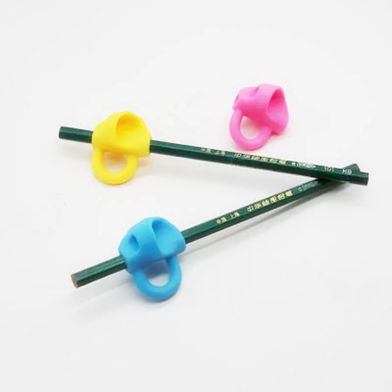 1pc/3pc Magic Grip Pencil Help Beginner Writing Silicone Toys Baby Double Thumb Posture Correction Pen Tool Student Education
1pc/3pc Magic Grip Pencil Help Beginner Writing Silicone Toys Baby Double Thumb Posture Correction Pen Tool Student Education