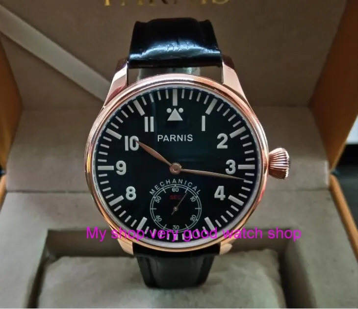 Blue luminous 44mm parnis Black dial 6498 / ST3621 Mechanical Hand Wind movement men's watches Mechanical watches 311A
Blue luminous 44mm parnis Black dial 6498 / ST3621 Mechanical Hand Wind movement men's watches Mechanical watches 311A