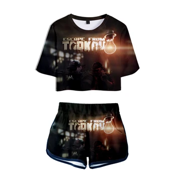 Escape from Tarkov 3D Printed T-shirt + shorts suit cotton short-sleeved Leisure 3D Print Novelty Top Luxury Harajuku
Escape from Tarkov 3D Printed T-shirt + shorts suit cotton short-sleeved Leisure 3D Print Novelty Top Luxury Harajuku