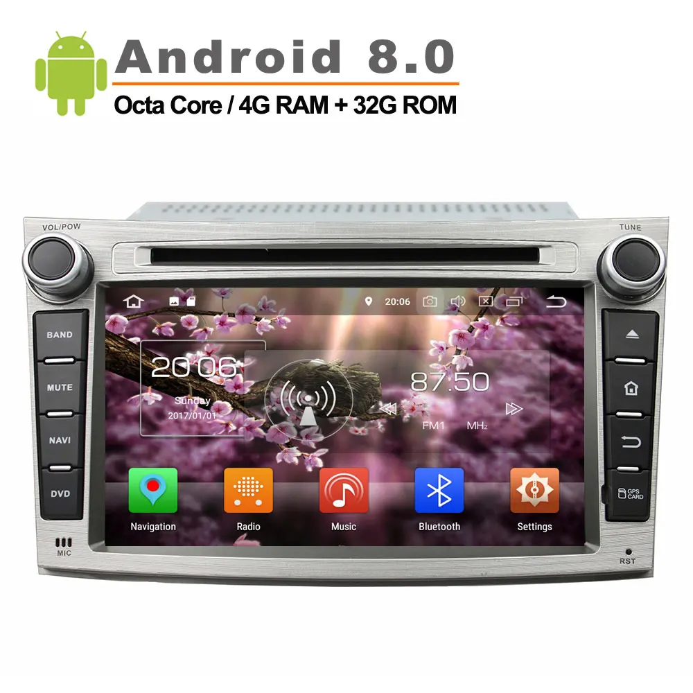 Android 8.0 Fit For Subaru Legacy Outback 2009 to 2012 Car DVD Player GPS Player 3G Radio ROM 32G Octa Core 1024*600
Android 8.0 Fit For Subaru Legacy Outback 2009 to 2012 Car DVD Player GPS Player 3G Radio ROM 32G Octa Core 1024*600