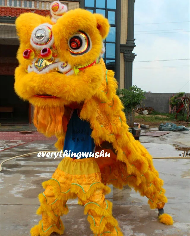 Traditional Chinese Lion Dance Costume Performance Lion Dance Southern Lion Dance