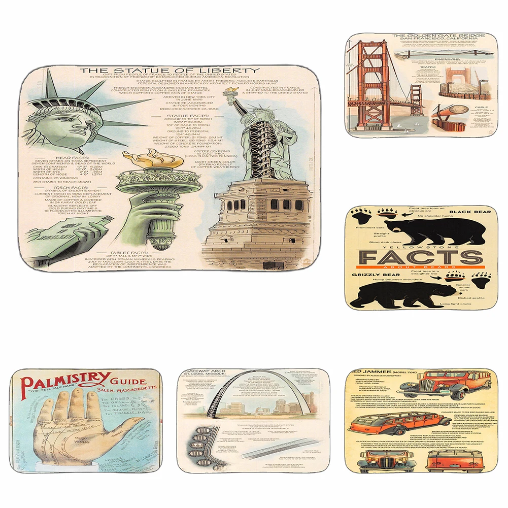 The Statue of Liberty Graphics Cool Mat Bath Carpet Decorative Anti-Slip Mats Room Car Floor Bar Rugs Door Home Decor Gift
The Statue of Liberty Graphics Cool Mat Bath Carpet Decorative Anti-Slip Mats Room Car Floor Bar Rugs Door Home Decor Gift