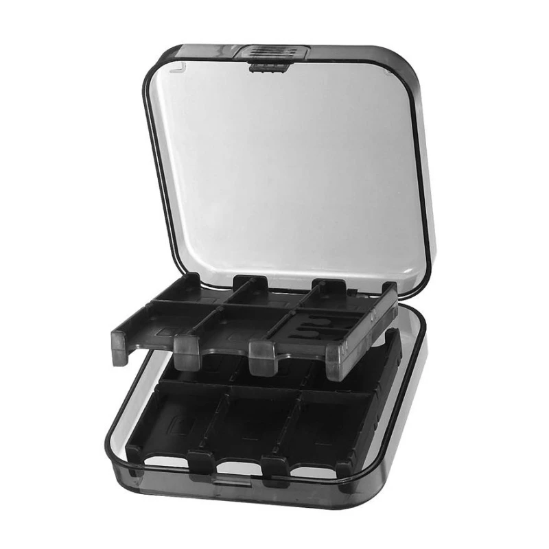 Game Card Dust Free Protection Storage Case For Nintend Switch Holds Up 24 Cards and 2 SD Accessories | Электроника