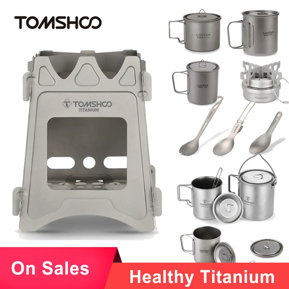 LIXADA Titanium Water Mug Set Camping Cookware Wood Stove Outdoor Tableware Hiking Picnic Backpacking Camping Equipment Camp
LIXADA Titanium Water Mug Set Camping Cookware Wood Stove Outdoor Tableware Hiking Picnic Backpacking Camping Equipment Camp