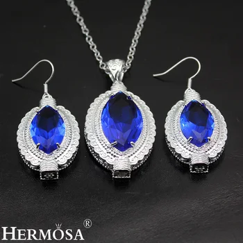 Big Promotion Blue Topazz Eye Shape Jewelry 925 Sterling Silver Earrings Pendant Necklace for women NY823 Fashion Party Gift
Big Promotion Blue Topazz Eye Shape Jewelry 925 Sterling Silver Earrings Pendant Necklace for women NY823 Fashion Party Gift