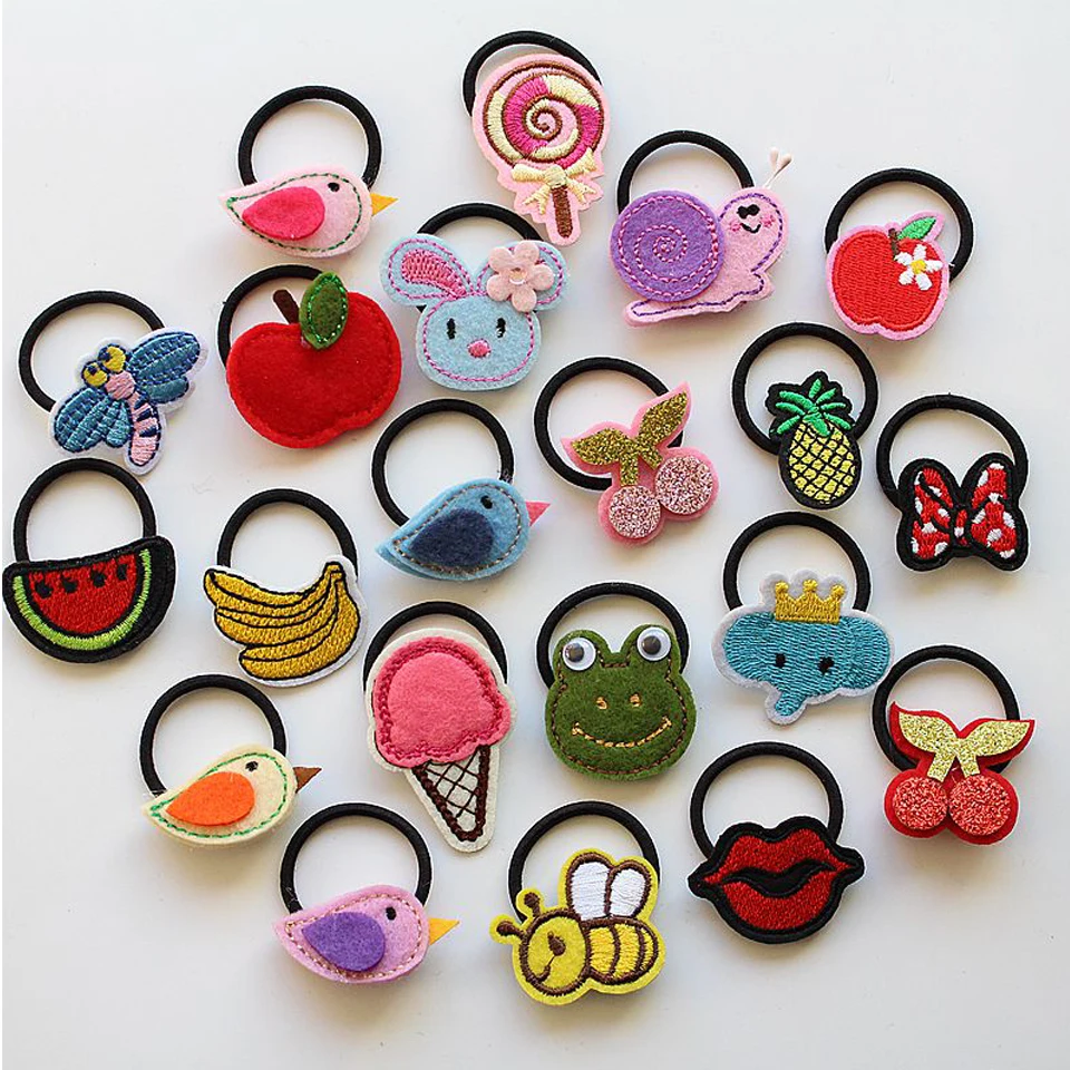 Cute Animal Fruits Elastic Hair Band For Girls Bird Icecream Bee Lollipop Hair Ties For Kids Hair Accessories HT047
Cute Animal Fruits Elastic Hair Band For Girls Bird Icecream Bee Lollipop Hair Ties For Kids Hair Accessories HT047