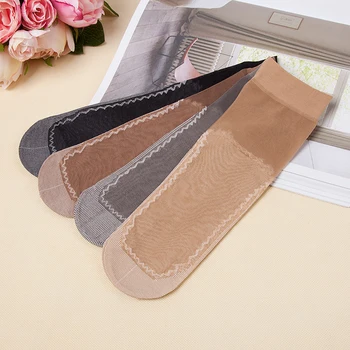 Velvet Short Stocks Ladies Plus Cotton Bottom Non-slip Short Tube Silk Socks Massage Bottom Socks
Velvet Short Stocks Ladies Plus Cotton Bottom Non-slip Short Tube Silk Socks Massage Bottom Socks