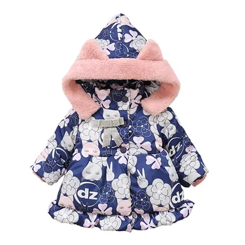 Girls winter new printed cotton jacket children plus velvet thick rabbit ears hooded warm jacket Suitable for 1-4 years old
Girls winter new printed cotton jacket children plus velvet thick rabbit ears hooded warm jacket Suitable for 1-4 years old