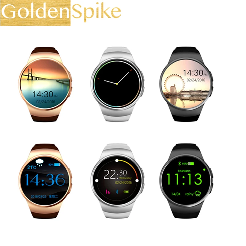 New 16GB+KW18 men women Smart Watch Heart Rate Compatible For Apple IOS /Android round-watch Bluetooth Reloj MINI SIM Smartwatch
New 16GB+KW18 men women Smart Watch Heart Rate Compatible For Apple IOS /Android round-watch Bluetooth Reloj MINI SIM Smartwatch