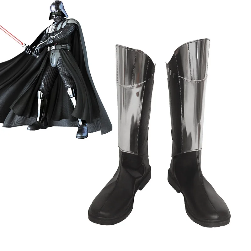 Star Wars Darth Vader Cosplay Black Shoes Halloween Christmas Cosplay Party Boots New Handmade Customized SZ-0015
Star Wars Darth Vader Cosplay Black Shoes Halloween Christmas Cosplay Party Boots New Handmade Customized SZ-0015
