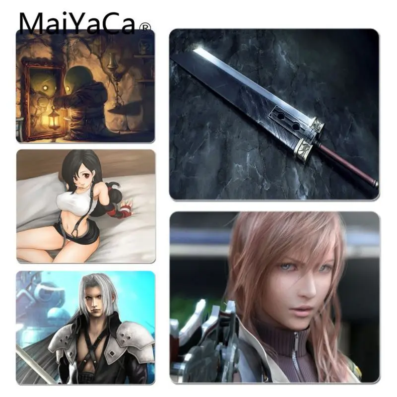 MaiYaCa High Quality Fantasy Vii Anime Swords Unique Desktop Pad Game Not Lockedge Mousepad Size for 18x22cm 25x29cm Mousepad
MaiYaCa High Quality Fantasy Vii Anime Swords Unique Desktop Pad Game Not Lockedge Mousepad Size for 18x22cm 25x29cm Mousepad