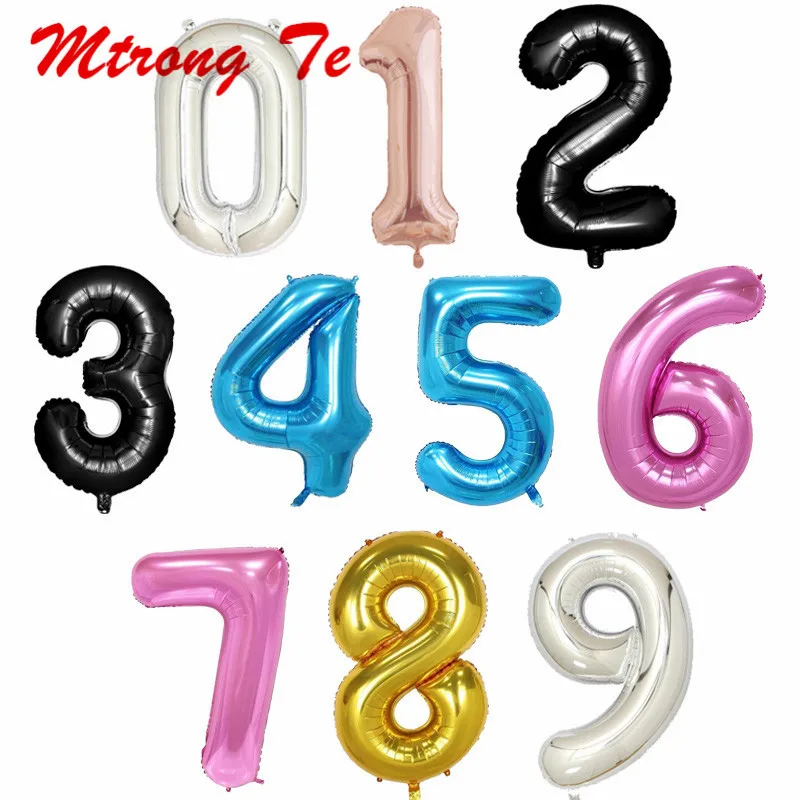 30 40 Inch Big Foil Birthday Balloons Air Helium Number Balloon Digit Happy Birthday Party Decoration Gold Black Figures Balloon 
30 40 Inch Big Foil Birthday Balloons Air Helium Number Balloon Digit Happy Birthday Party Decoration Gold Black Figures Balloon