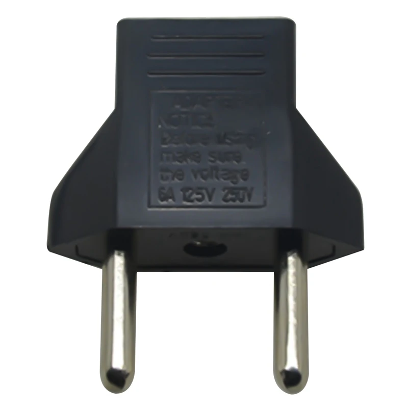 Universal EU To US Plug USA To Euro Europe Travel Wall AC Power Charger Outlet Adapter Converter Round Socket Input Pin
Universal EU To US Plug USA To Euro Europe Travel Wall AC Power Charger Outlet Adapter Converter Round Socket Input Pin