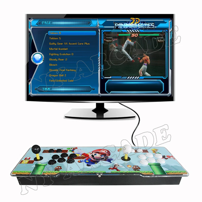 Retro Arcade game console 3D pandora 2448 in 1 HDMI/ VGA output jamma cabinet street fighters video game home station for PC PS3
Retro Arcade game console 3D pandora 2448 in 1 HDMI/ VGA output jamma cabinet street fighters video game home station for PC PS3
