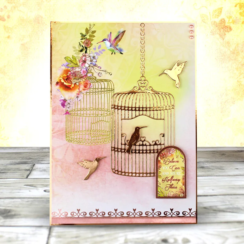 YaMinSanNiO1 Pcs/lot Metal Cutting Dies Scrapbooking For Card Making DIY Embossing Cuts Craft Handmade Bird Cage
YaMinSanNiO1 Pcs/lot Metal Cutting Dies Scrapbooking For Card Making DIY Embossing Cuts Craft Handmade Bird Cage