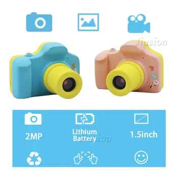 Cute Kids Mini LSR Digital Camera 2MP 1.5 inch Shoot Take Video Audio Cartoon Recorder Tiny Cam For Baby Birthday Christmas Gift
Cute Kids Mini LSR Digital Camera 2MP 1.5 inch Shoot Take Video Audio Cartoon Recorder Tiny Cam For Baby Birthday Christmas Gift