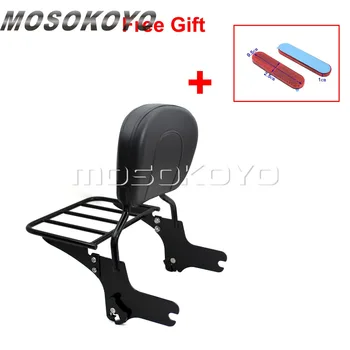Black Motorcyche Sissy Bar Backrest Luggage Rack for Harley Touring Road King FLHT FLHX FLTR FLHR 1997-2008 w/ Red Reflector
Black Motorcyche Sissy Bar Backrest Luggage Rack for Harley Touring Road King FLHT FLHX FLTR FLHR 1997-2008 w/ Red Reflector