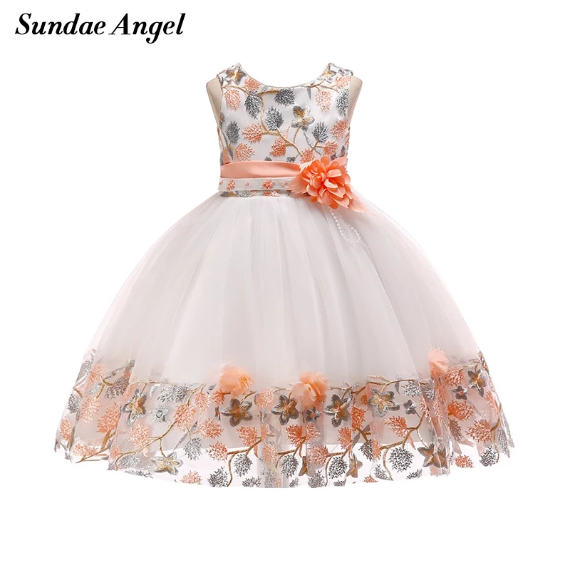 Sundae Angel Lace Floral Belt Princess Bow flower Girl Wedding Dress Mesh Patchwork Birthday Party Girls Prom Dress Evening Robe
Sundae Angel Lace Floral Belt Princess Bow flower Girl Wedding Dress Mesh Patchwork Birthday Party Girls Prom Dress Evening Robe
