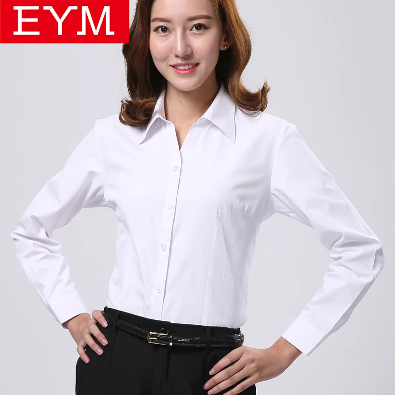 2019 Spring New Office OL White Shirt Women Long Sleeve Blouse Ladies Tops Plus Size Blouses Women Work Shirts XS-4XL 12colors
2019 Spring New Office OL White Shirt Women Long Sleeve Blouse Ladies Tops Plus Size Blouses Women Work Shirts XS-4XL 12colors