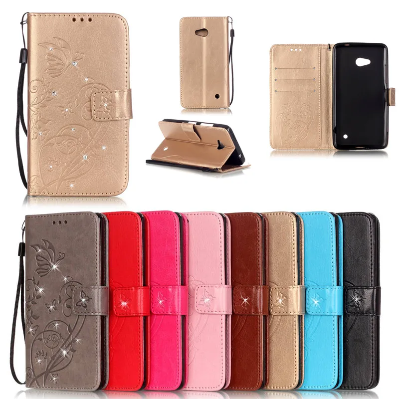 for Nokia Lumia 640 Luxury Bling Book Style Leather Flip Butterfly Case Cover For Microsoft Lumia N640 640 Phone Bags+Strap
for Nokia Lumia 640 Luxury Bling Book Style Leather Flip Butterfly Case Cover For Microsoft Lumia N640 640 Phone Bags+Strap