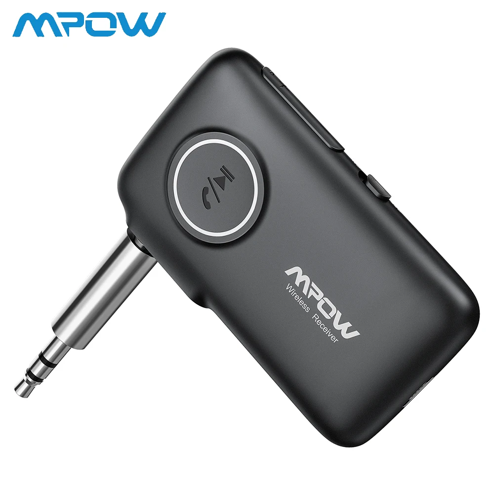 Newest MPOW Bluetooth5.0 Wireless Receiver with CSR Core Audio Adapter with Hand-free calling Voice Navigation LED Light Car Kit
Newest MPOW Bluetooth5.0 Wireless Receiver with CSR Core Audio Adapter with Hand-free calling Voice Navigation LED Light Car Kit