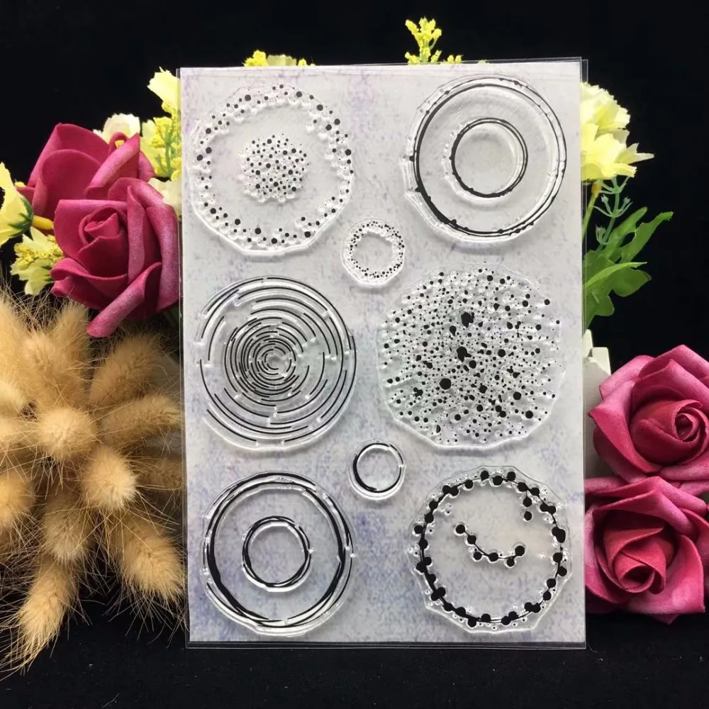 Dotted Line/Circle Stamp Transparent Stamp Clipbook Transparent Silicone Rubber DIY Album Decoration B2
Dotted Line/Circle Stamp Transparent Stamp Clipbook Transparent Silicone Rubber DIY Album Decoration B2