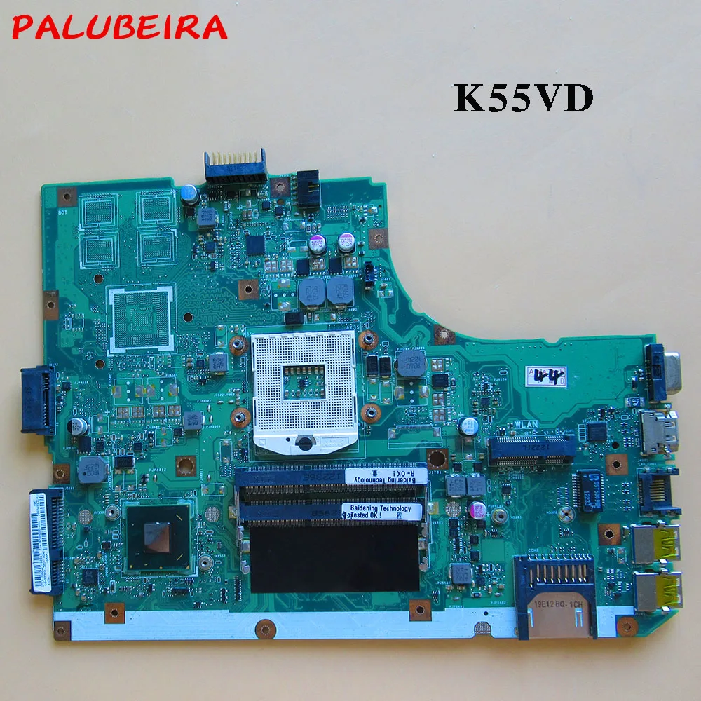 PALUBEIRA K55A mainboard REV3.0 For ASUS K55V A55V R500V K55A K55VD Laptop motherboard Fully working
PALUBEIRA K55A mainboard REV3.0 For ASUS K55V A55V R500V K55A K55VD Laptop motherboard Fully working