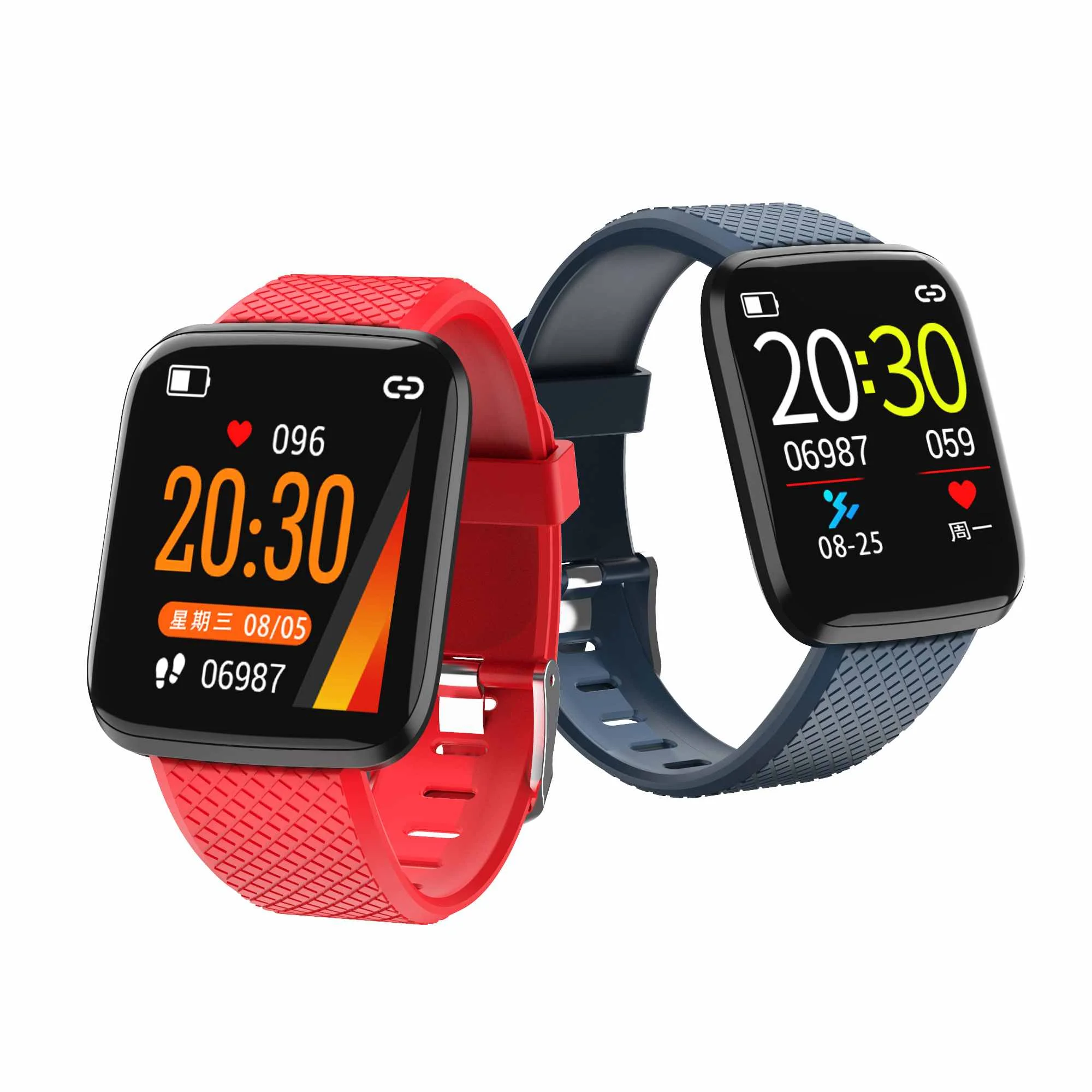LOW PRICE 116 Plus2 Fitness UI Update Smart Watch Band HR Blood Pressure Monitor Multi Sport Modes Reminder Fitness Smart Watch
LOW PRICE 116 Plus2 Fitness UI Update Smart Watch Band HR Blood Pressure Monitor Multi Sport Modes Reminder Fitness Smart Watch
