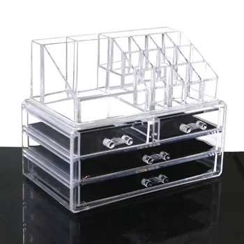 HUNYOO 2019 Clear Acrylic Cosmetic Tower Makeup Organizer Holder Case Box Jewelry Storage Drawer 4 Only
HUNYOO 2019 Clear Acrylic Cosmetic Tower Makeup Organizer Holder Case Box Jewelry Storage Drawer 4 Only