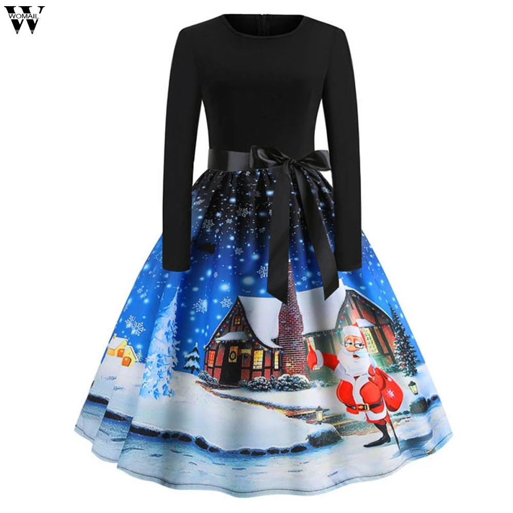 2018 Autumn Women Christmas Dress New Year Festival Large Size Long Sleeve Tree Casual vintage Winter Dress Ladies Nov26
2018 Autumn Women Christmas Dress New Year Festival Large Size Long Sleeve Tree Casual vintage Winter Dress Ladies Nov26