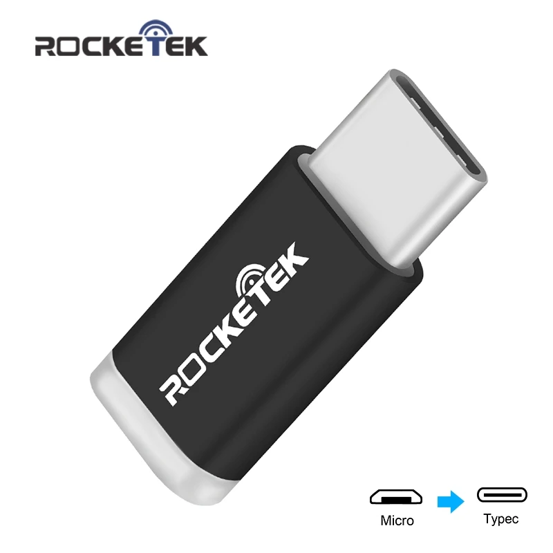 

Rocketek Micro USB to Type c OTG adapter Alumium Phone type-c accessories Male Connector for Xiaomi Oneplus LG Nexus 5X 6