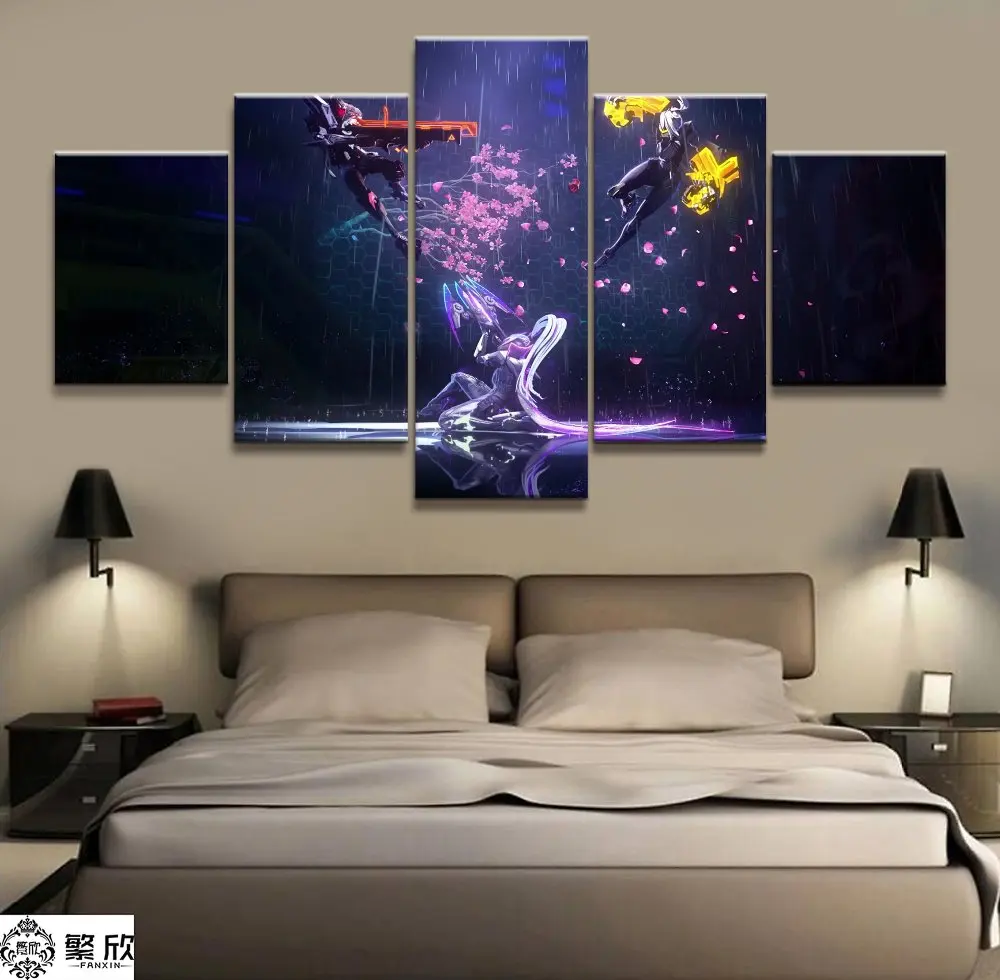 5 Panel LOL League of Legends PROJECT Game Canvas Printed Painting For Living Wall Art Home Decor HD Picture Artworks Poster
5 Panel LOL League of Legends PROJECT Game Canvas Printed Painting For Living Wall Art Home Decor HD Picture Artworks Poster