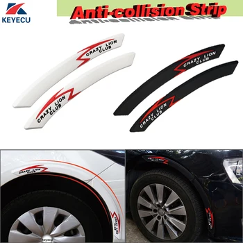 Keyecu pair Car wheel eyebrow Anti-collision Sticker Corner Body Guard Strip Front Bumper Protector Sticker Mouldings strips
Keyecu pair Car wheel eyebrow Anti-collision Sticker Corner Body Guard Strip Front Bumper Protector Sticker Mouldings strips