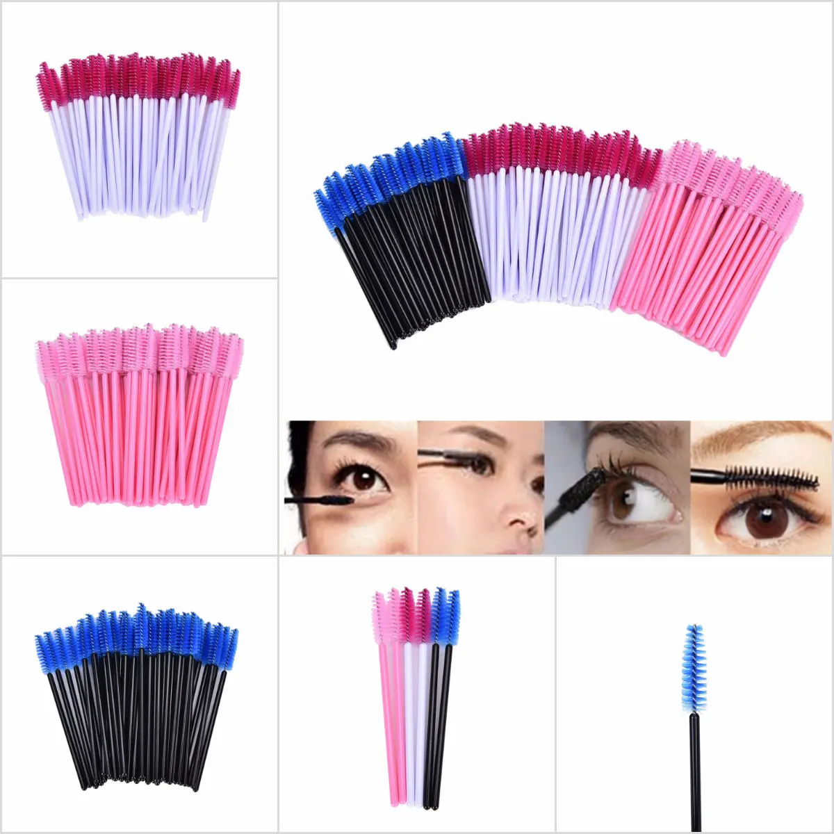 50Pcs Eyelash Brushes Makeup Brushes Disposable Mascara Wands Applicator Spoolers Eye Lashes Cosmetic Brush Makeup Tools
50Pcs Eyelash Brushes Makeup Brushes Disposable Mascara Wands Applicator Spoolers Eye Lashes Cosmetic Brush Makeup Tools