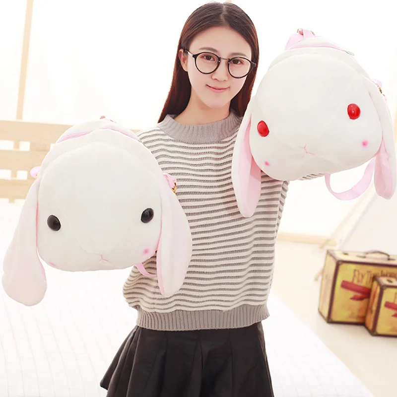 2018 Cute Soft Plush Long Ear Rabbit Backpack Kawaii Stuffed Rabbit Toy Children School Bag Gift Kids Toy for Girl Friend
2018 Cute Soft Plush Long Ear Rabbit Backpack Kawaii Stuffed Rabbit Toy Children School Bag Gift Kids Toy for Girl Friend
