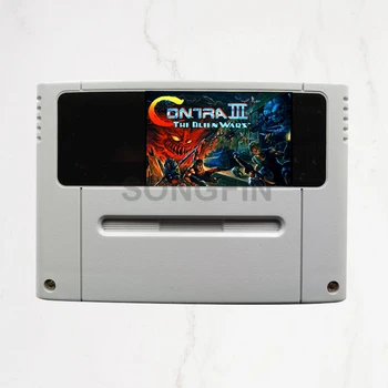 Contra III the Alien Wars 16 bit 46 Pin Super Game Cartridge for PAL Version Game Console
Contra III the Alien Wars 16 bit 46 Pin Super Game Cartridge for PAL Version Game Console