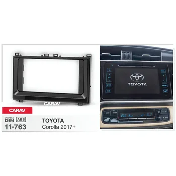 CARAV 11-763 Top Quality Radio Fascia for TOYOTA Corolla 2017+ (with side brackets) Stereo Fascia Dash CD Trim Installation Kit 
CARAV 11-763 Top Quality Radio Fascia for TOYOTA Corolla 2017+ (with side brackets) Stereo Fascia Dash CD Trim Installation Kit