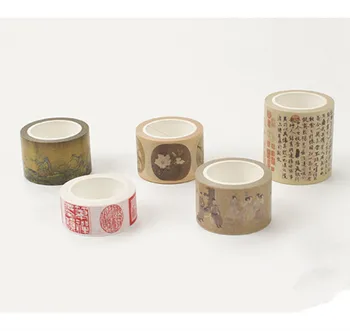 Chinese antiquity style paper masking Tape Scrapbooking Decoration Stationery washi Tape
Chinese antiquity style paper masking Tape Scrapbooking Decoration Stationery washi Tape