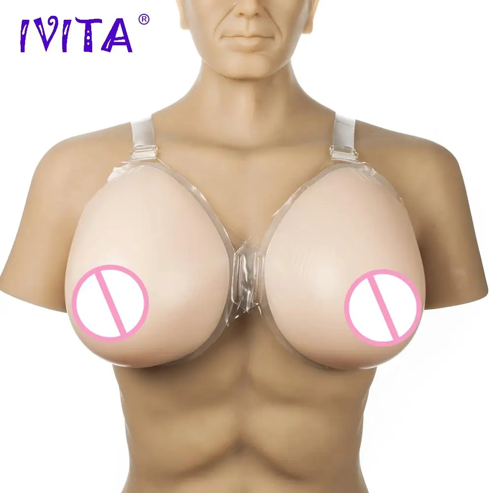 IVITA 3600g Huge Realistic Silicone Breasts Form Fake Breast For Crossdresser Shemale Transgender Drag Queen Transvestite
IVITA 3600g Huge Realistic Silicone Breasts Form Fake Breast For Crossdresser Shemale Transgender Drag Queen Transvestite