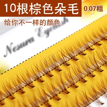 6D Handmade Natural Eyelash Extension Individual Eyelashes Brown Color Silk Mink Eyelashes Make Up Natural False Eyelashes
6D Handmade Natural Eyelash Extension Individual Eyelashes Brown Color Silk Mink Eyelashes Make Up Natural False Eyelashes