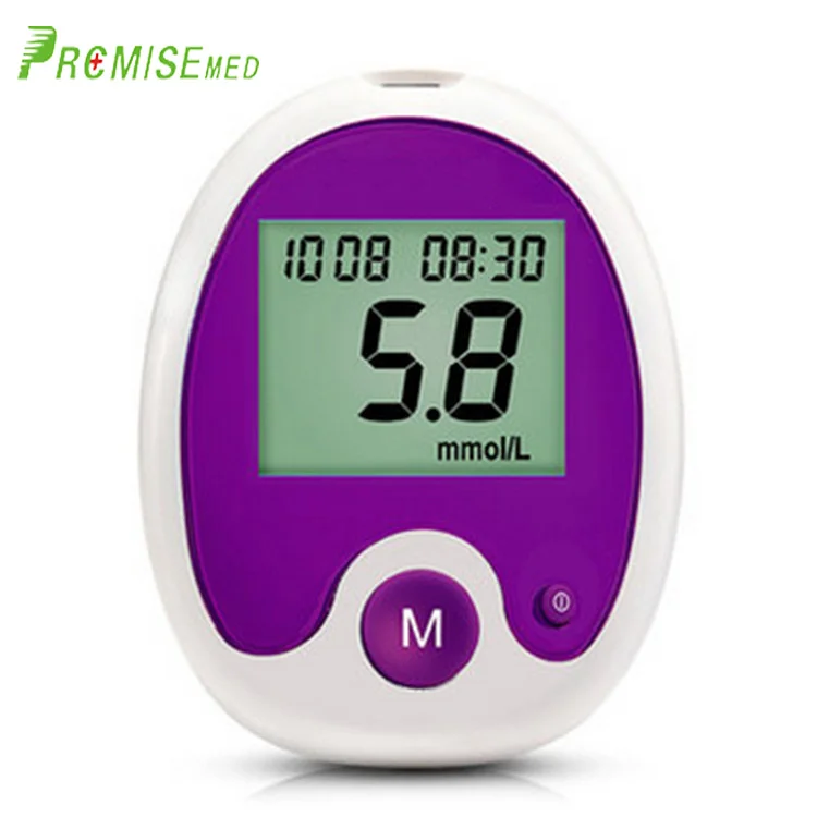 Blood glucose meter and test strip and lancet medical blood glucose meter blood glucose meter diabetes tester