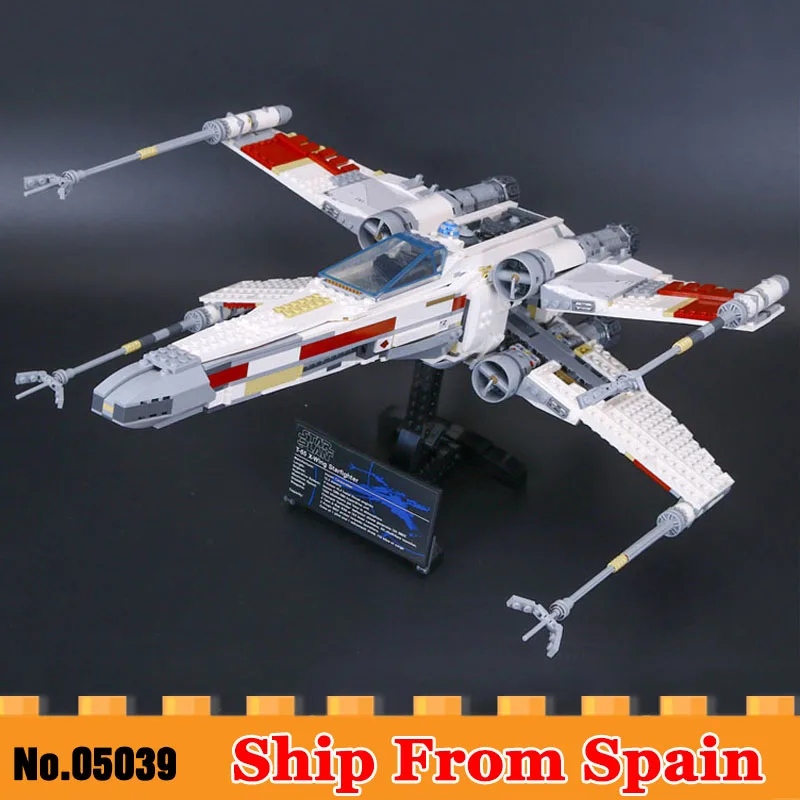 05039 Star wars Series UCS Rebel Red Five X wing Starfighter Model Compatible With Legoinglys 10240 Building Bricks Toys
05039 Star wars Series UCS Rebel Red Five X wing Starfighter Model Compatible With Legoinglys 10240 Building Bricks Toys