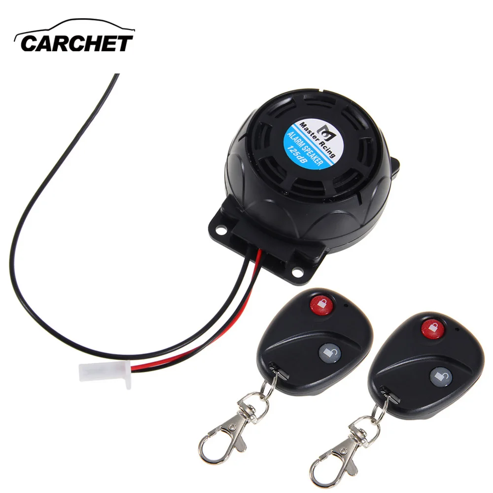 Image Motorcycle Alarm System Anti theft Security Alarm System with 2 Remote Control Engine Start For Honda for Yamaha