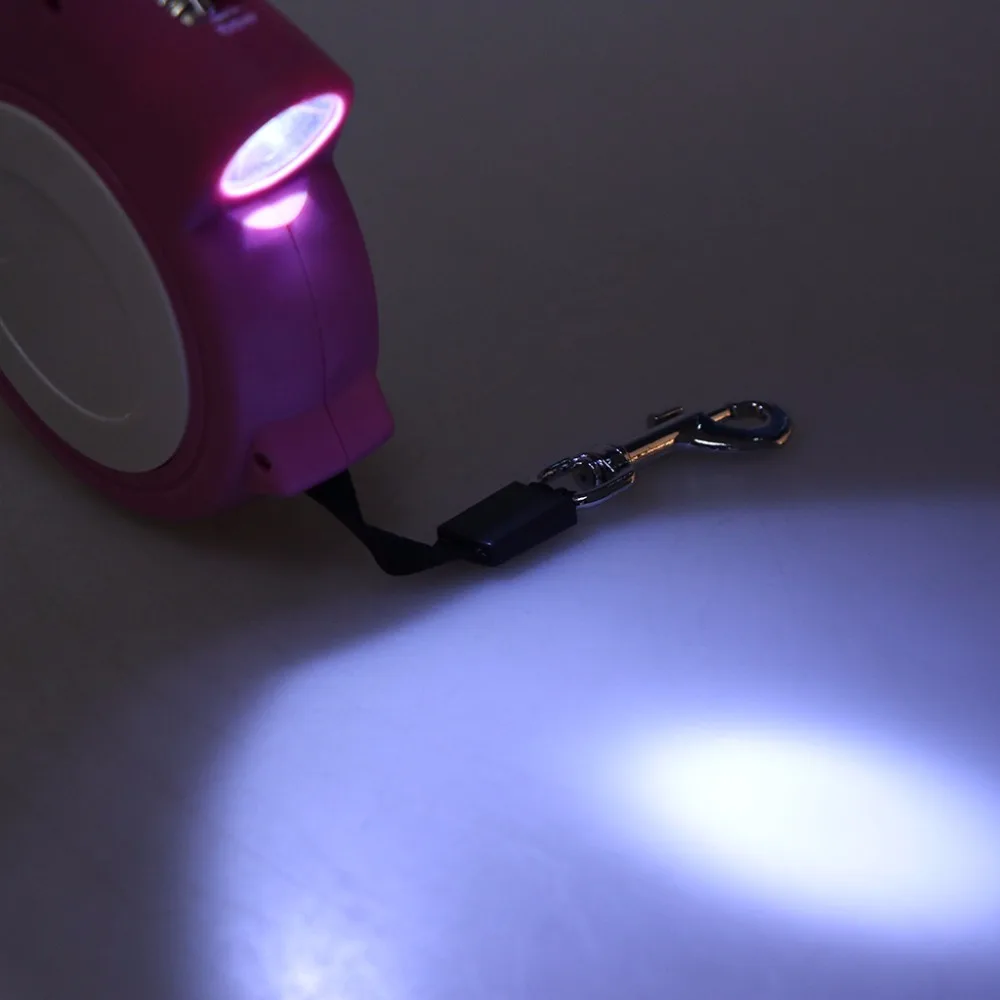 Retractable Dog Leash With Light Bright Flashlight Extending Puppy Walking Leads
Retractable Dog Leash With Light Bright Flashlight Extending Puppy Walking Leads