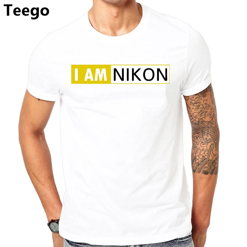 I AM NIKON Men/Women t shirt Summer shirts Men's Tops Personalized Design Printed 100% Cotton Tee Shirt High Quality Size S-3XL
I AM NIKON Men/Women t shirt Summer shirts Men's Tops Personalized Design Printed 100% Cotton Tee Shirt High Quality Size S-3XL