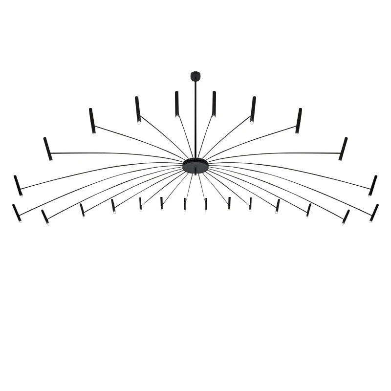 Nordic Post modern Designer Creative Dinging room Chandelier Black white Iron art Living room Bedroom LED G9 bulb Pendant lamps
Nordic Post modern Designer Creative Dinging room Chandelier Black white Iron art Living room Bedroom LED G9 bulb Pendant lamps