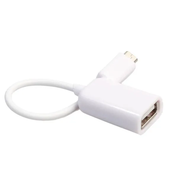 USB 2 0 A Женский к Micro B Мужской адаптер кабель хост-Режим OTG Компьютерные аксессуары